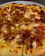 Menu triple berry pizza