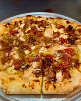 tripple berry pizza triple berry bbq chicken pizza by Soul Fly Pizza Co in St. Anthony, ID